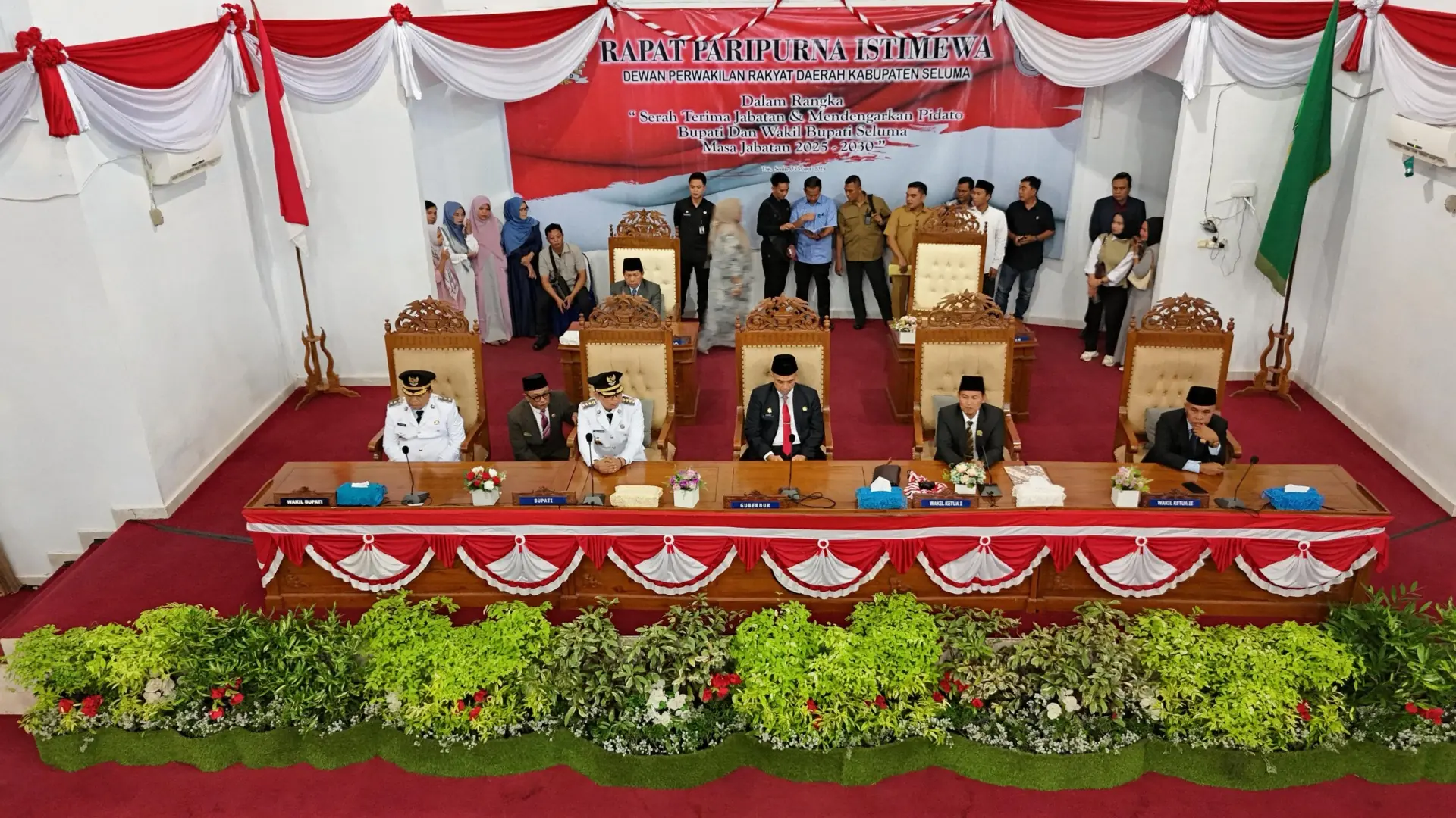 Paripurna Istimewa Sertijab, Teddy Rahman Ajak Masyarakat Bangun Seluma