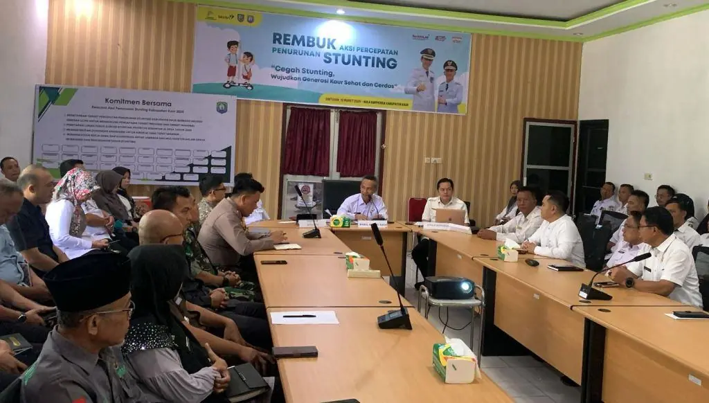 Pemda Kaur Targetkan Angka Stunting Menurun Signifikan di Tahun 2025