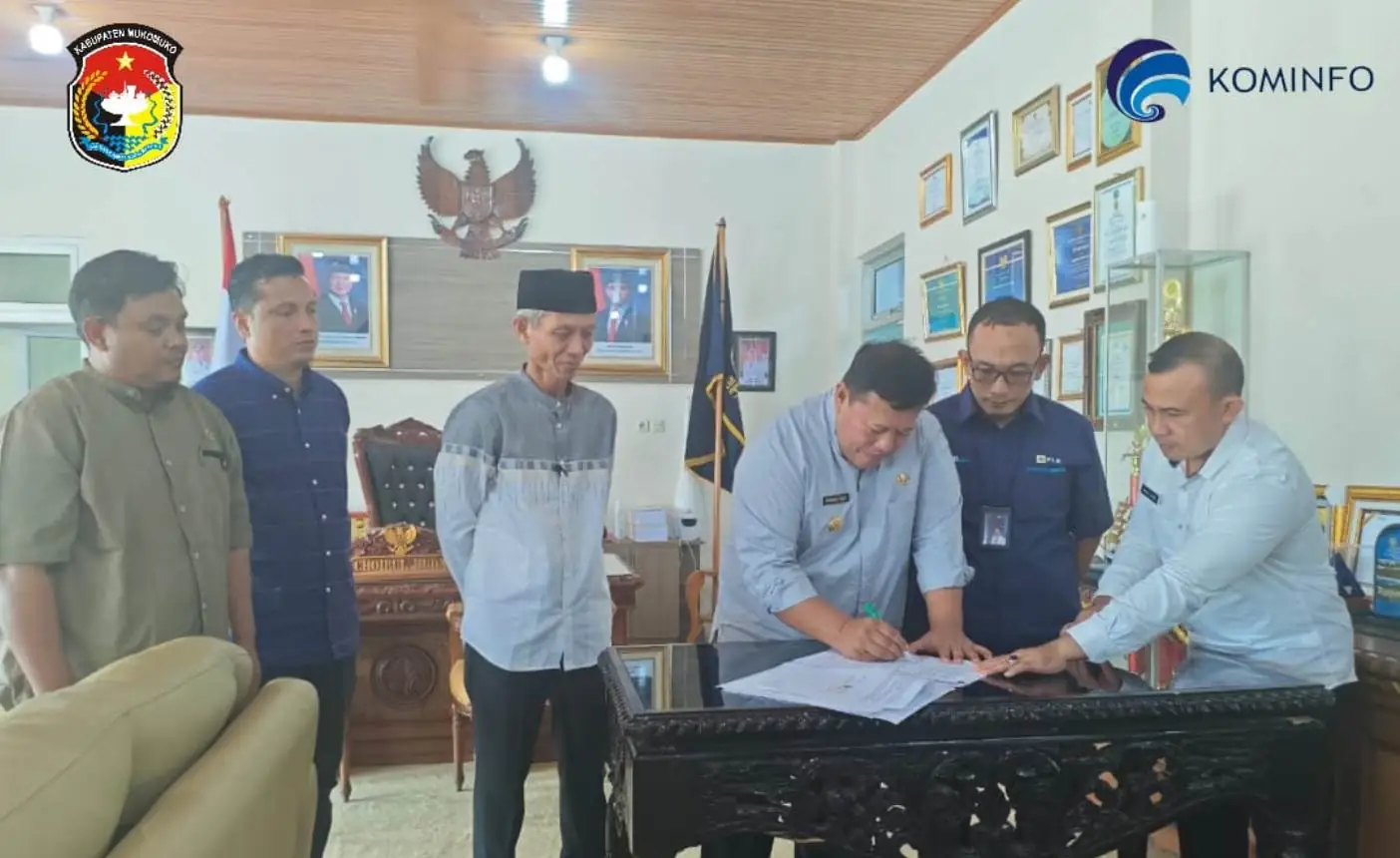Pemkab Mukomuko dan PT PLN Jalin Kerja Sama Pemungutan Pajak Tenaga Listrik