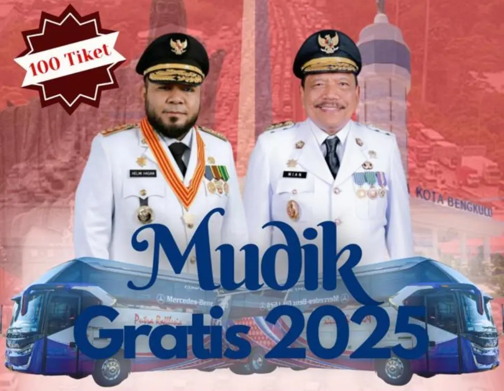 Mudik gratis Pemprov Bengkulu, Foto: Dok