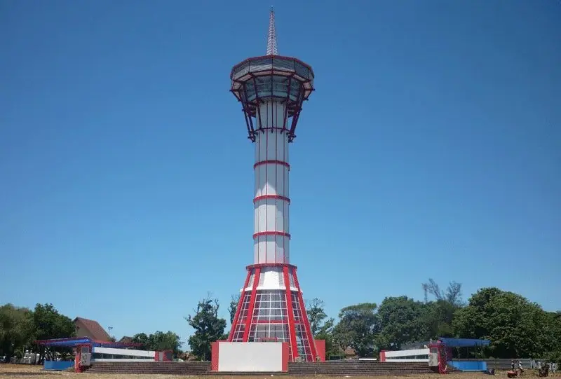View Tower Lapangan Merdeka, Kota Bengkulu akan disulap menjadi ting bendera tertinggi di Indonesia, Foto: Dok