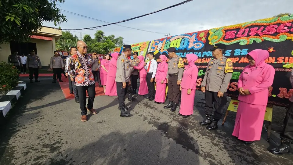 Bupati Gusnan Hadir di Prosesi Penyambutan Kapolres Bengkulu Selatan