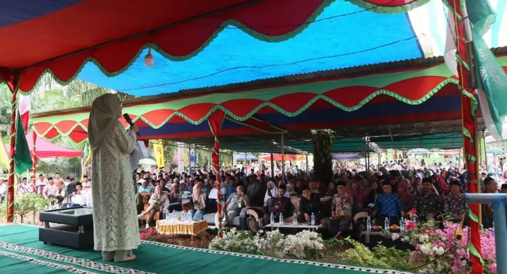 Anggota Komisi VIII DPR RI, Derta Rohidin Kunker dan Halal Bihalal di Desa Mekar Sari, Kabupaten Seluma, Senin, & April 2025, Foto: Dok