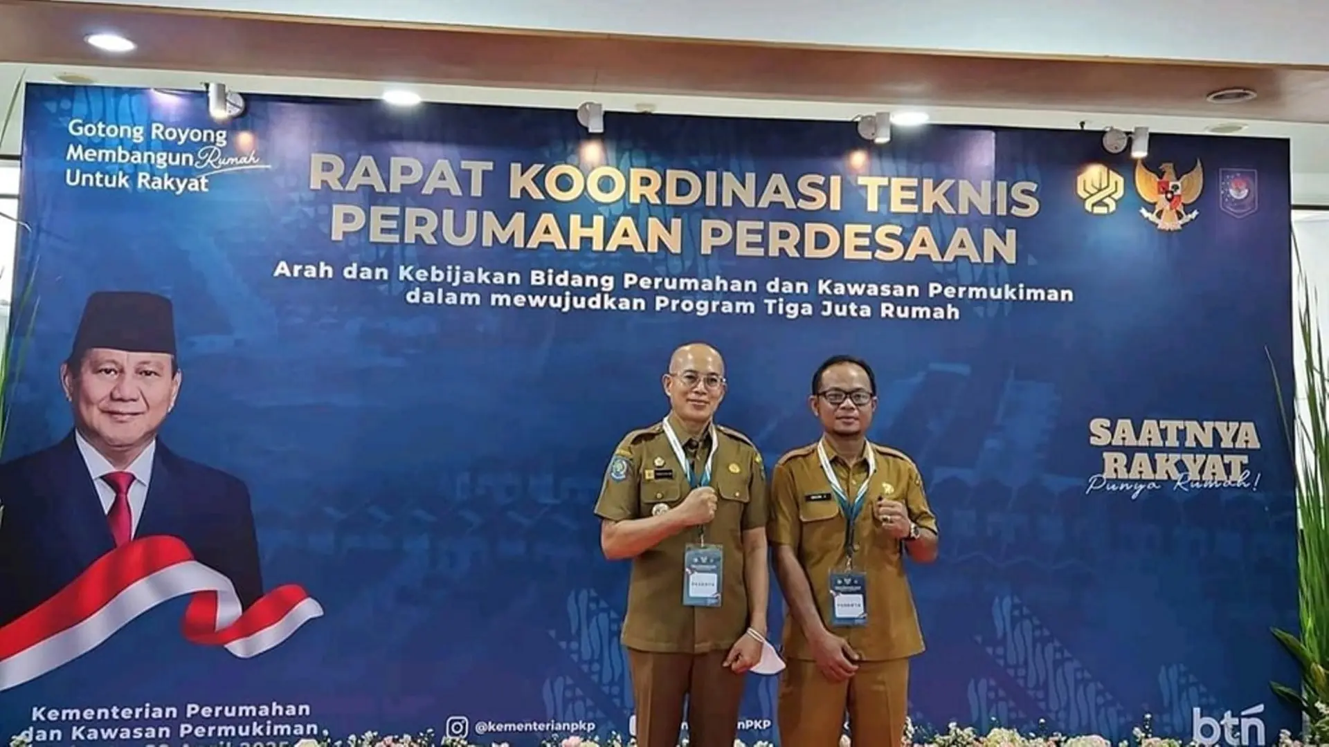 Gusnan Mulyadi Hadiri Rakornis Perumahan Pedesaan di Jakarta