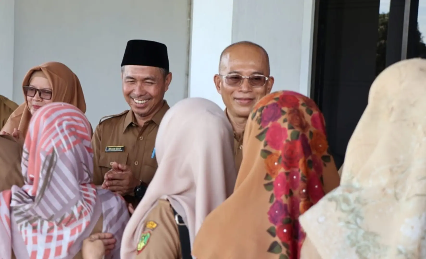 Hadir di Apel Pagi dan Halal Bihalal, Bupati Gusnan Pesankan Ini