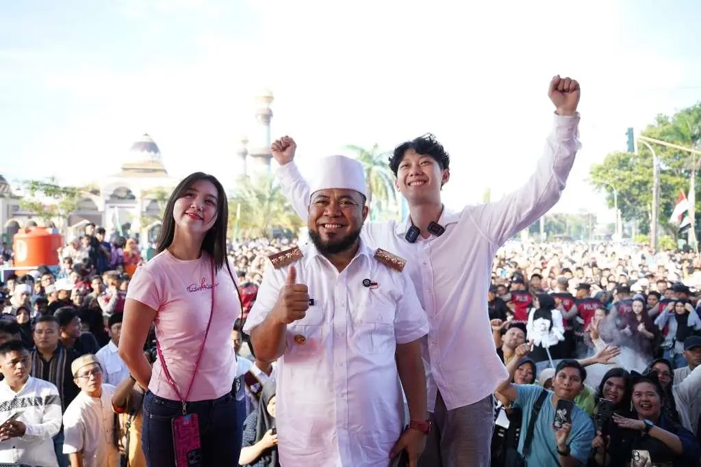 Masak Akbar di Bengkulu, Willie Salim Bagikan Hadiah Umroh