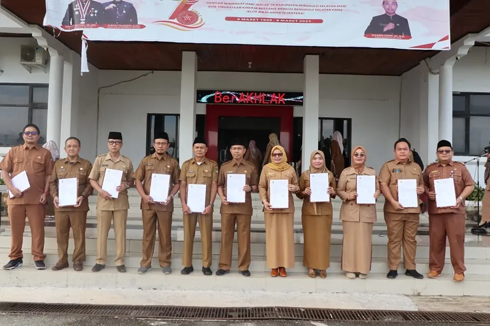 Pemkab Bengkulu Selatan Gelar Apel dan Penandatanganan Perjanjian Kinerja