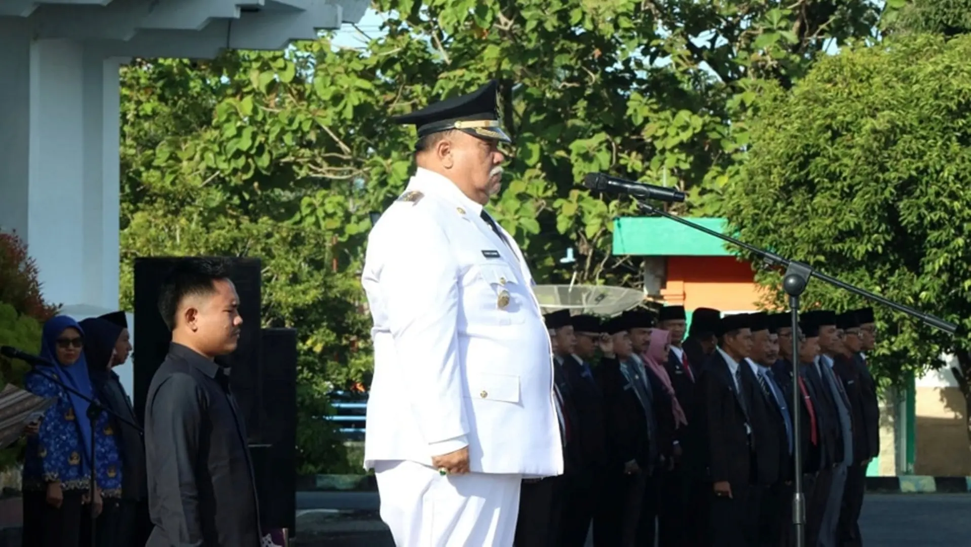 Peringati Hari Otonomi Daerah ke-XXIX, Wabup Bengkulu Selatan Pimpin Upacara