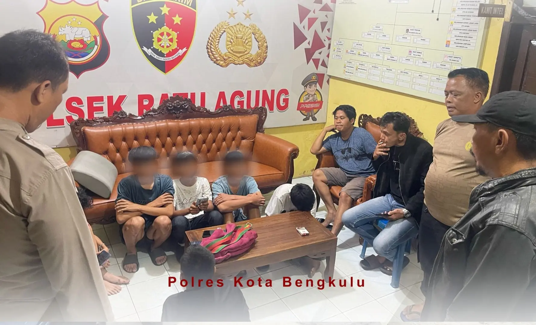 Polisi Amankan Enam Remaja Terlibat Keributan di Jalan Ciliwung