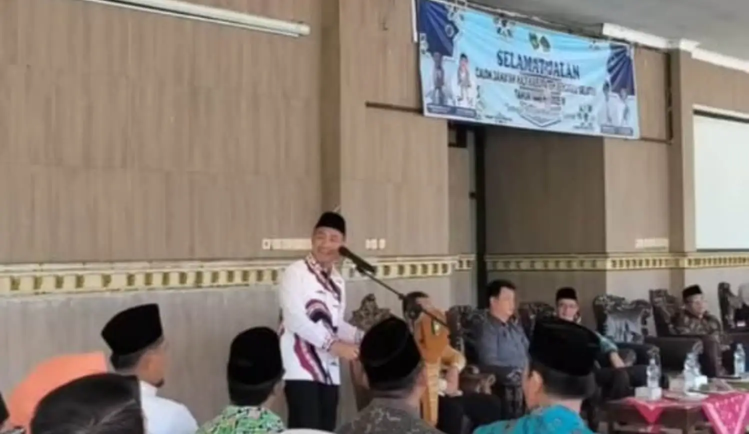 Sekda Bengkulu Selatan Hadiri Pelepasan 134 Calon Jamaah Haji Tahun 2025