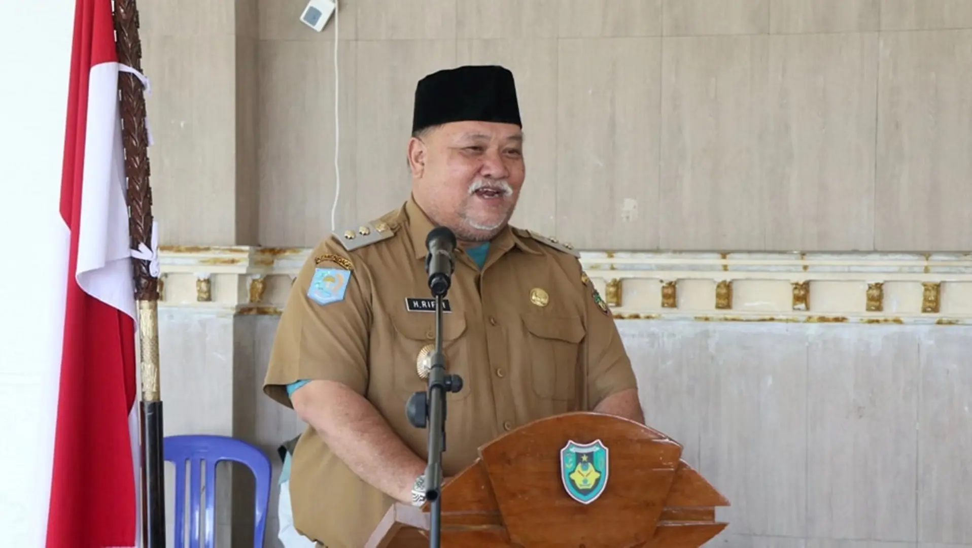 Wabup Rifai Tajudin Hadiri Penyaluran Bantuan Atensi Tahap 2 Tahun 2025