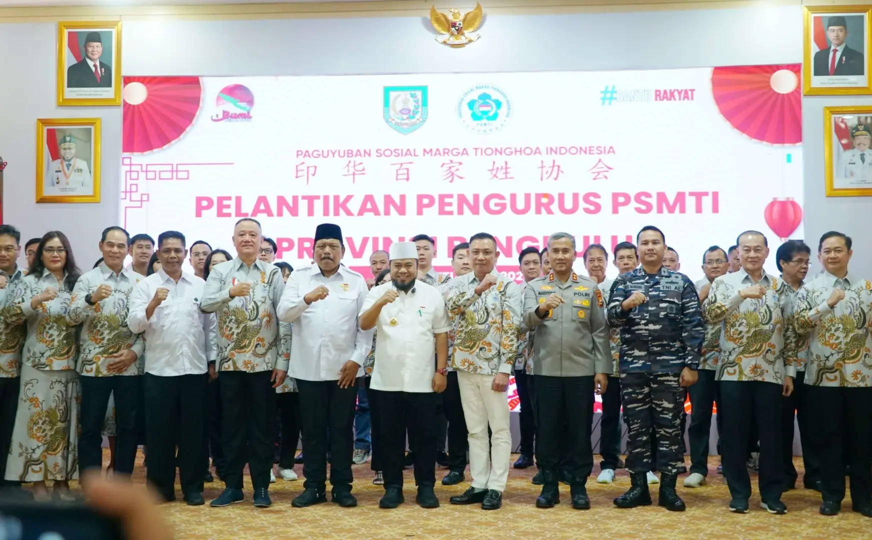 Bebby Hussy Terpilih Ketua PSMTI Bengkulu, Siap Bantu Rakyat