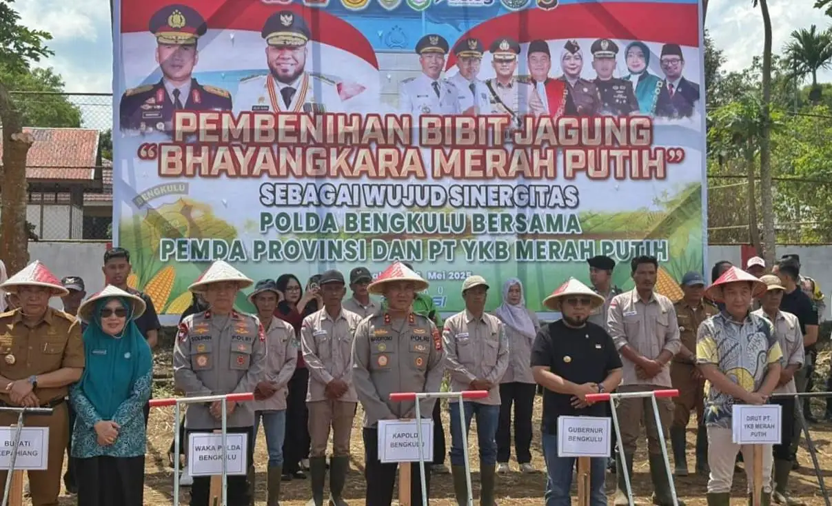 Ini Langkah Strategis Polda Bengkulu Bersama Pemprov Wujudkan Ketahanan Pangan