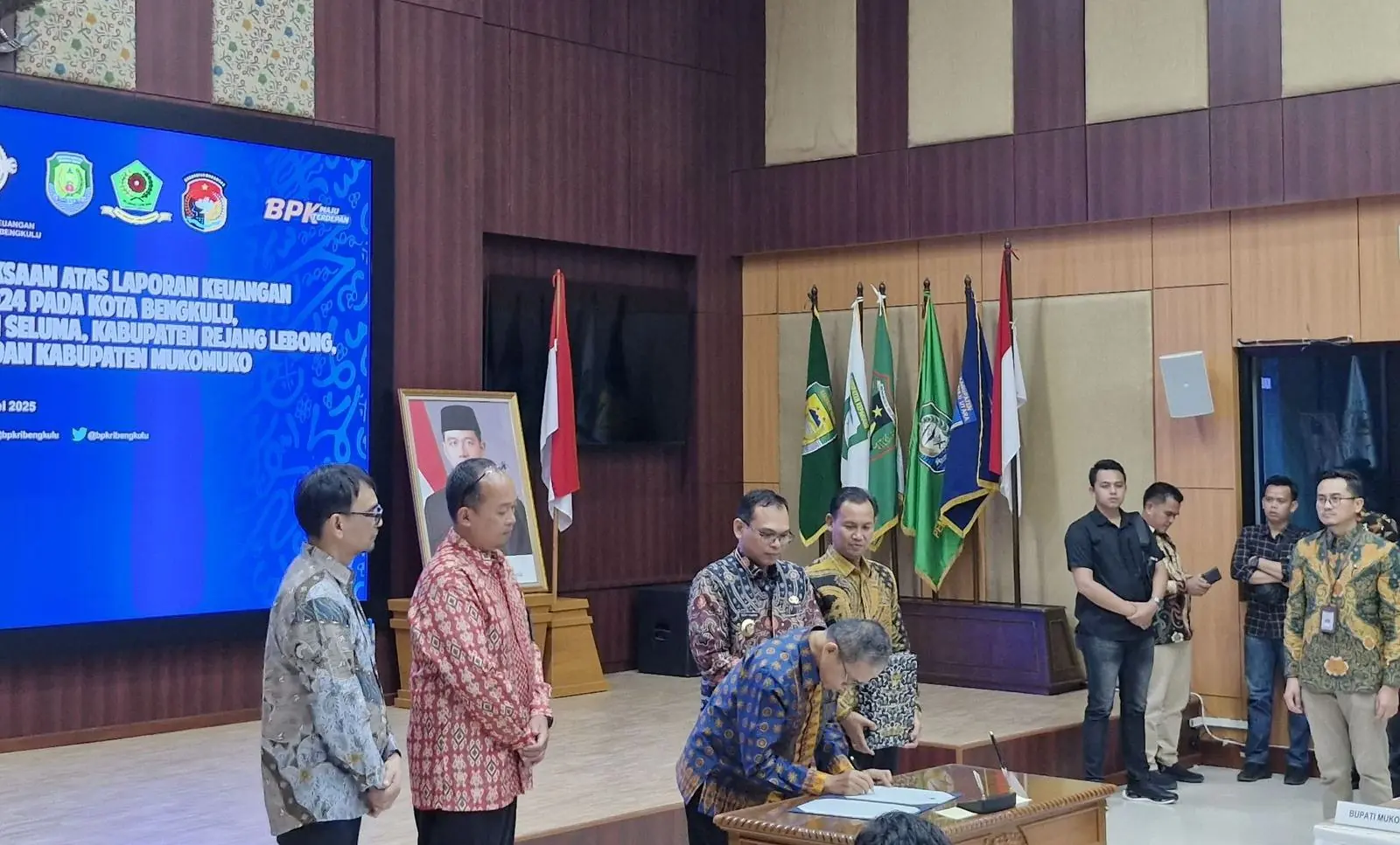 Momen HUT ke-22, Pemkab Seluma Raih WTP dari BPK