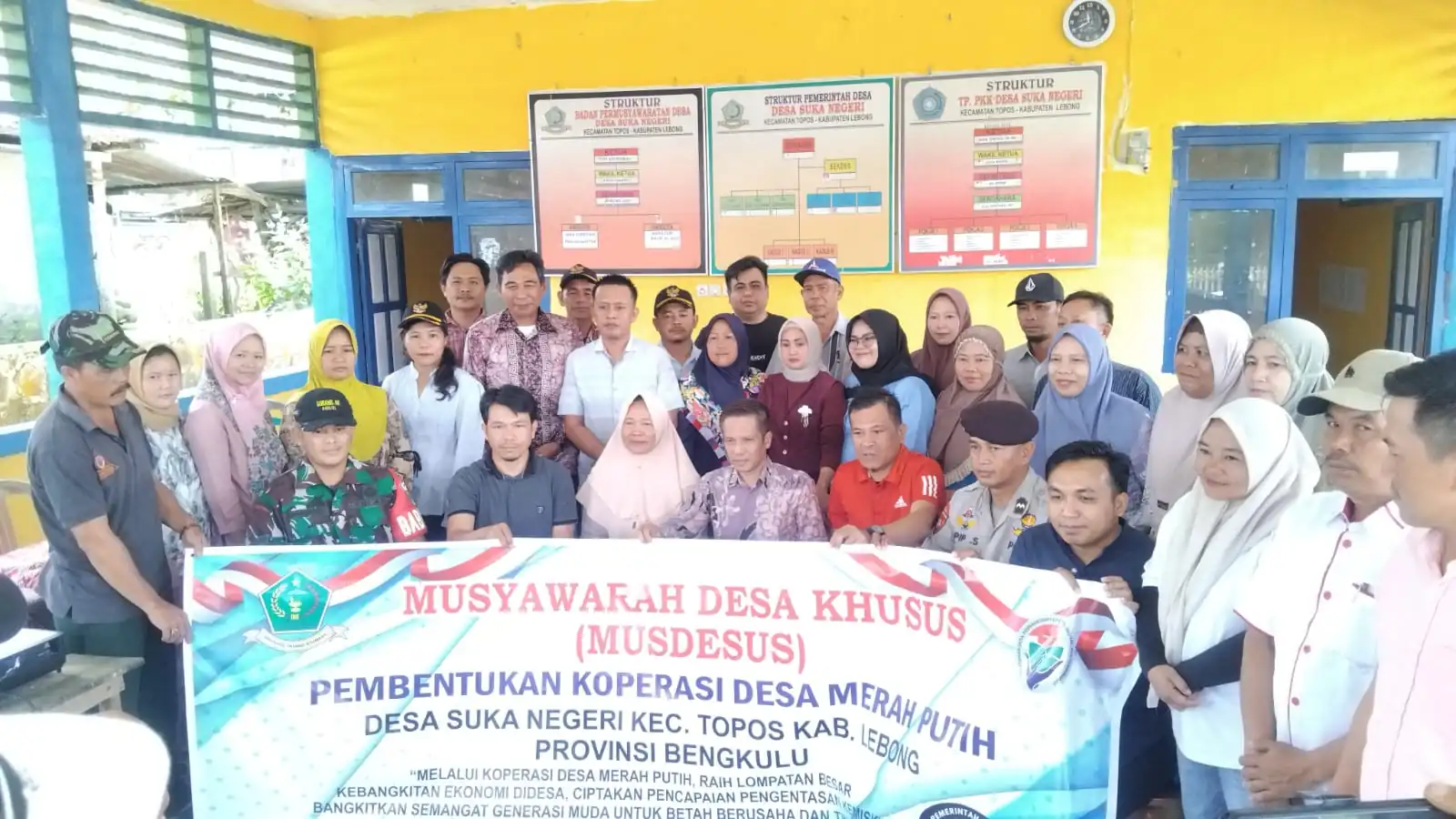 Musdesus Pemdes Suka Negeri Tetapkan Pengurus Kopdes Merah Putih