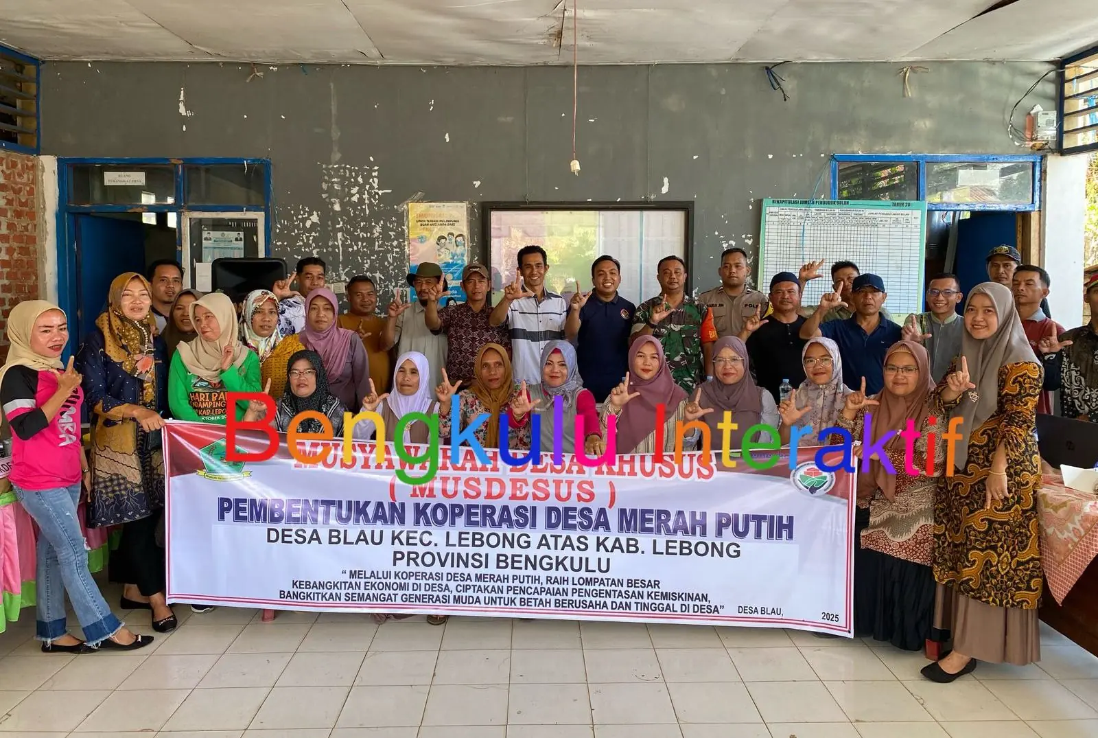 Pemdes Blau Gelar Musdesus Pembentukan Koperasi Merah Putih