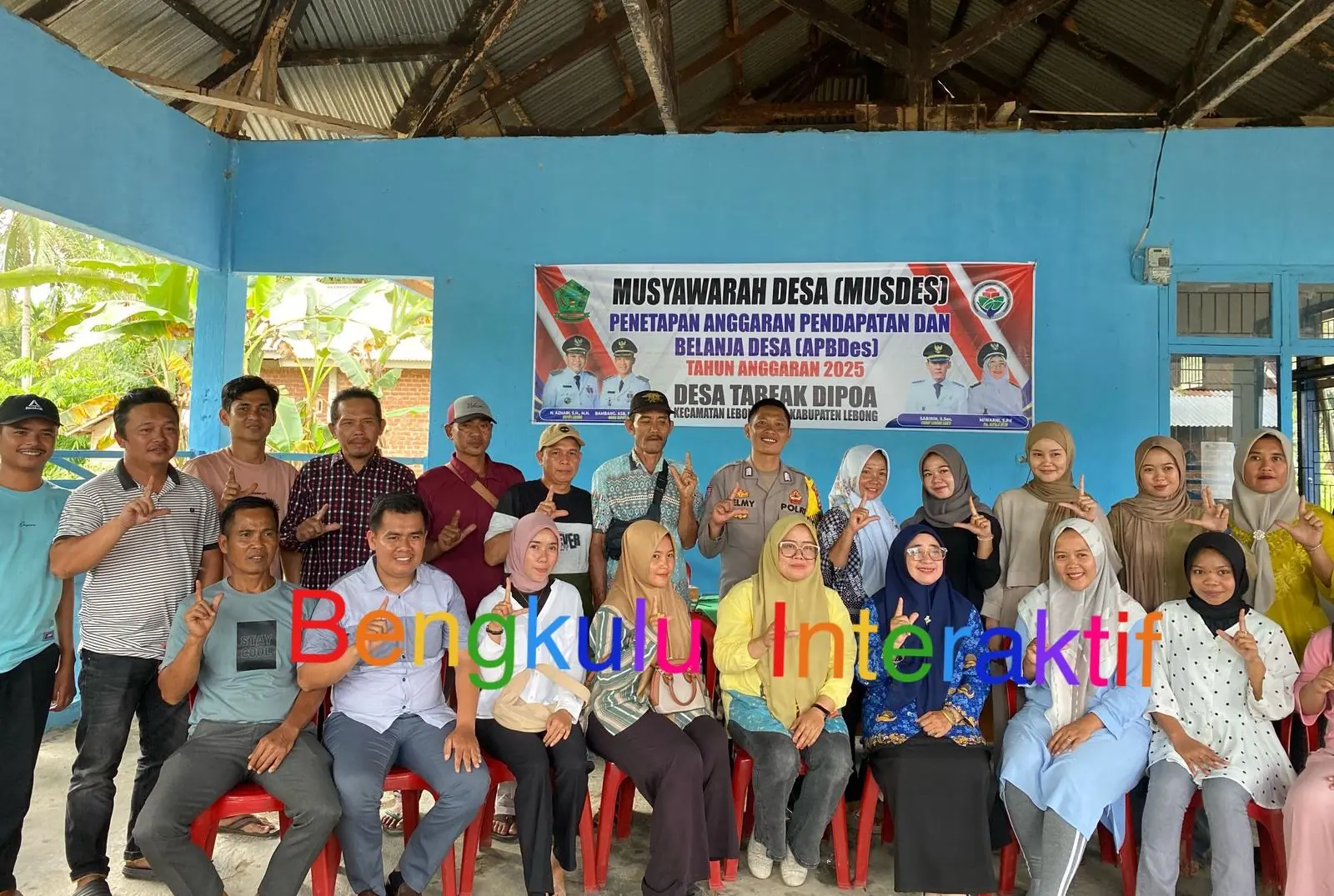 Pemdes Tabeak Dipoa Tetapkan APBDes 2025, Fokus Peningkatan Infrastruktur dan Penguatan Pertanian