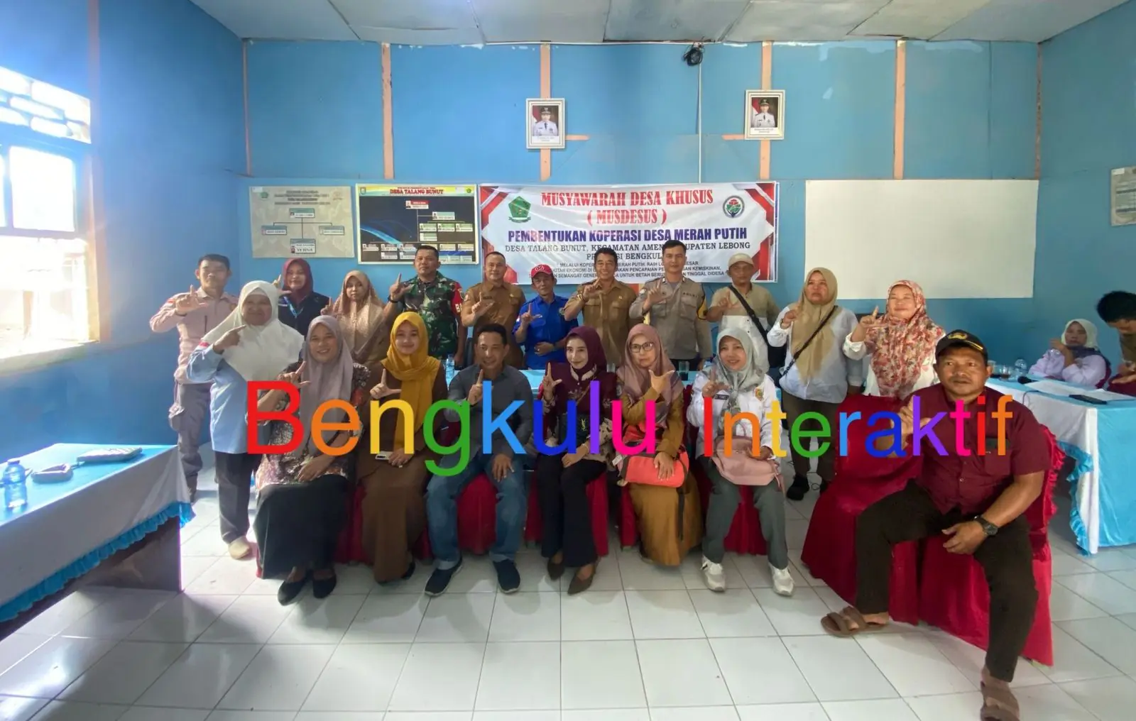 Pemdes Talang Bunut Laksanakan Musdesus Pembentukan Koperasi Merah Putih
