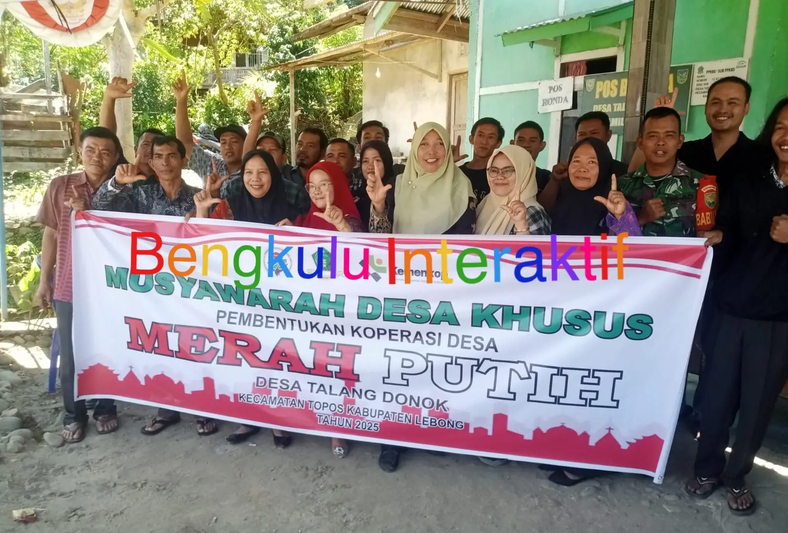 Pemdes Talang Donok Sepakati Struktur Pengurus Koperasi Merah Putih di Musdesus