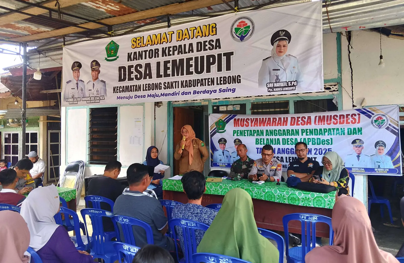 Pemerintah Desa Lemeupit Gelar Musdes Penetapan APBDes 2025