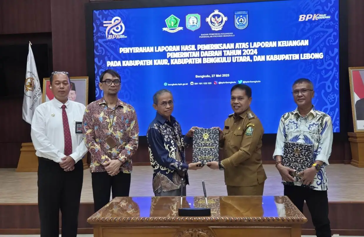 Pemkab Lebong Raih Opini WDP BPK RI