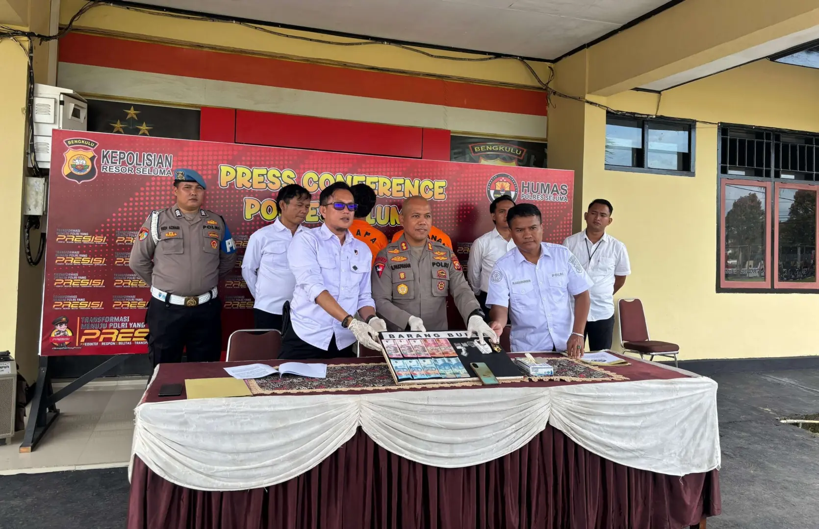 Polres Seluma Tangkap Dua Pengedar Sabu, Sita 13,91 Gram Barang Bukti