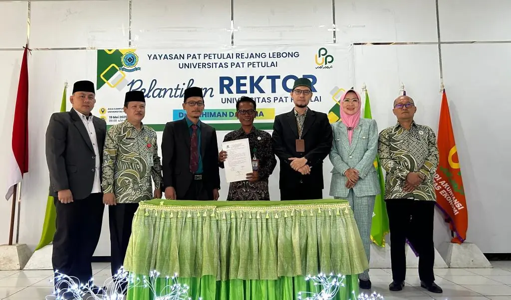 Rahiman Dani Jabat Rektor Universitas Pat Petulai