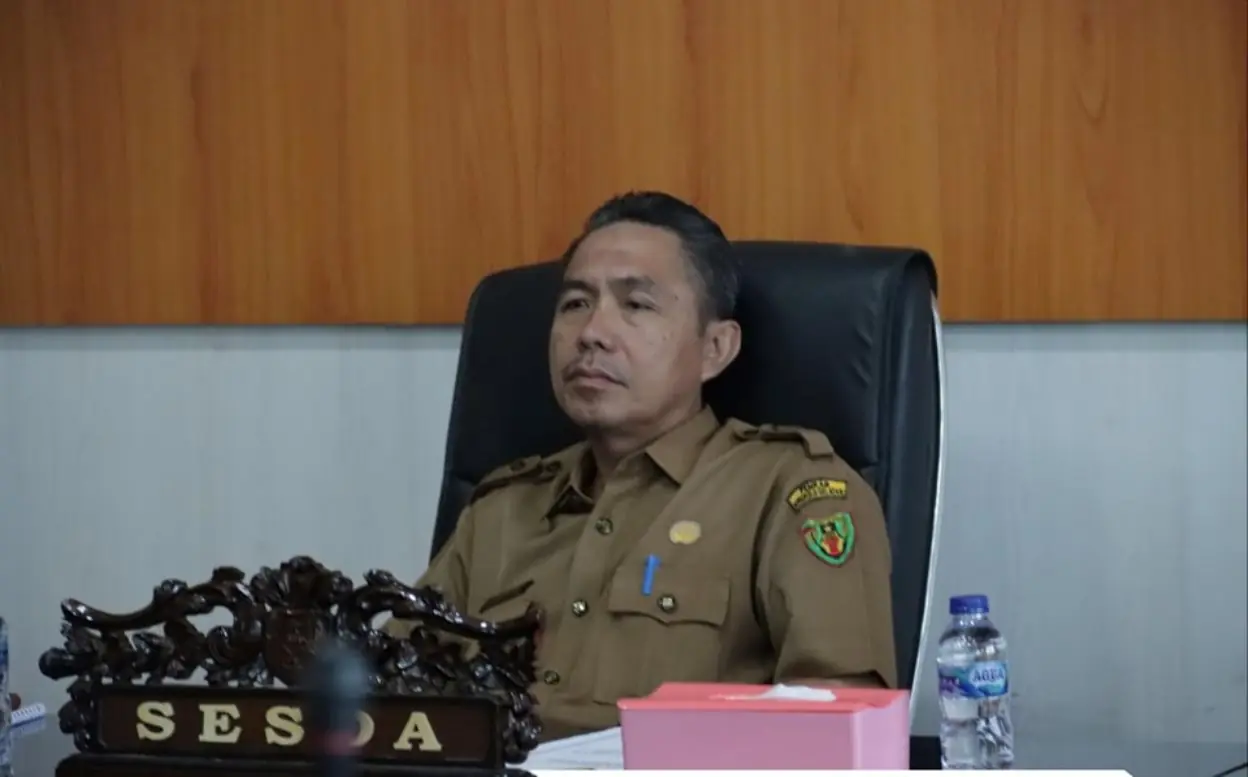 Sekda Sukarni Ikuti Rakor Pengendalian Inflasi dan Sosialisasi Inpres Koperasi Merah Putih