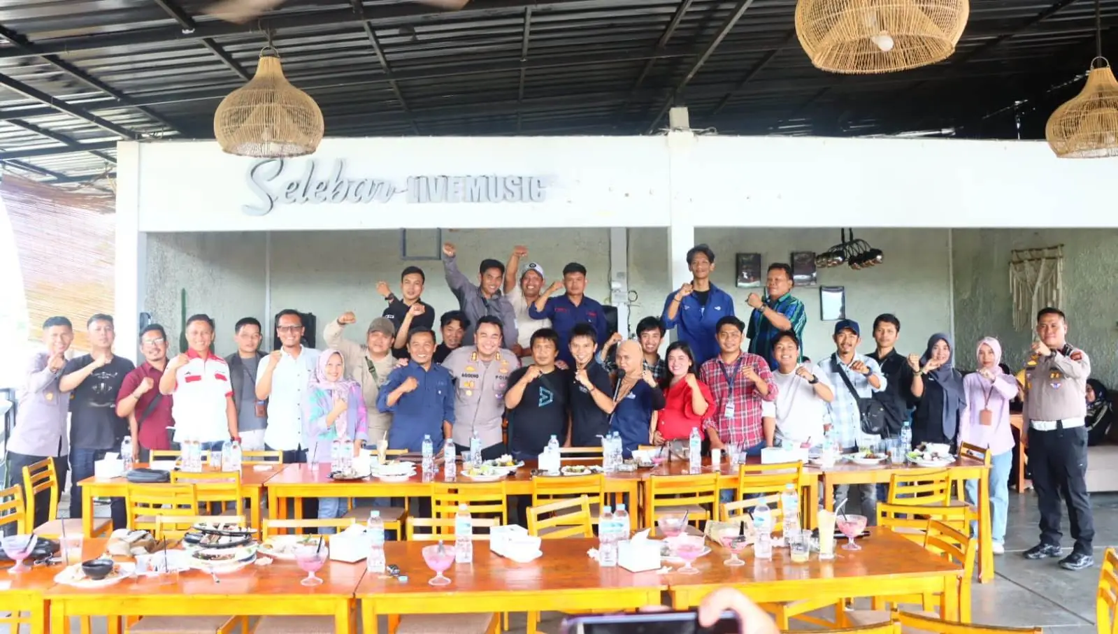 Silaturahmi Bersama Awak Media, Kapolres Lebong Bangun Sinergi Wujudkan Kamtibmas