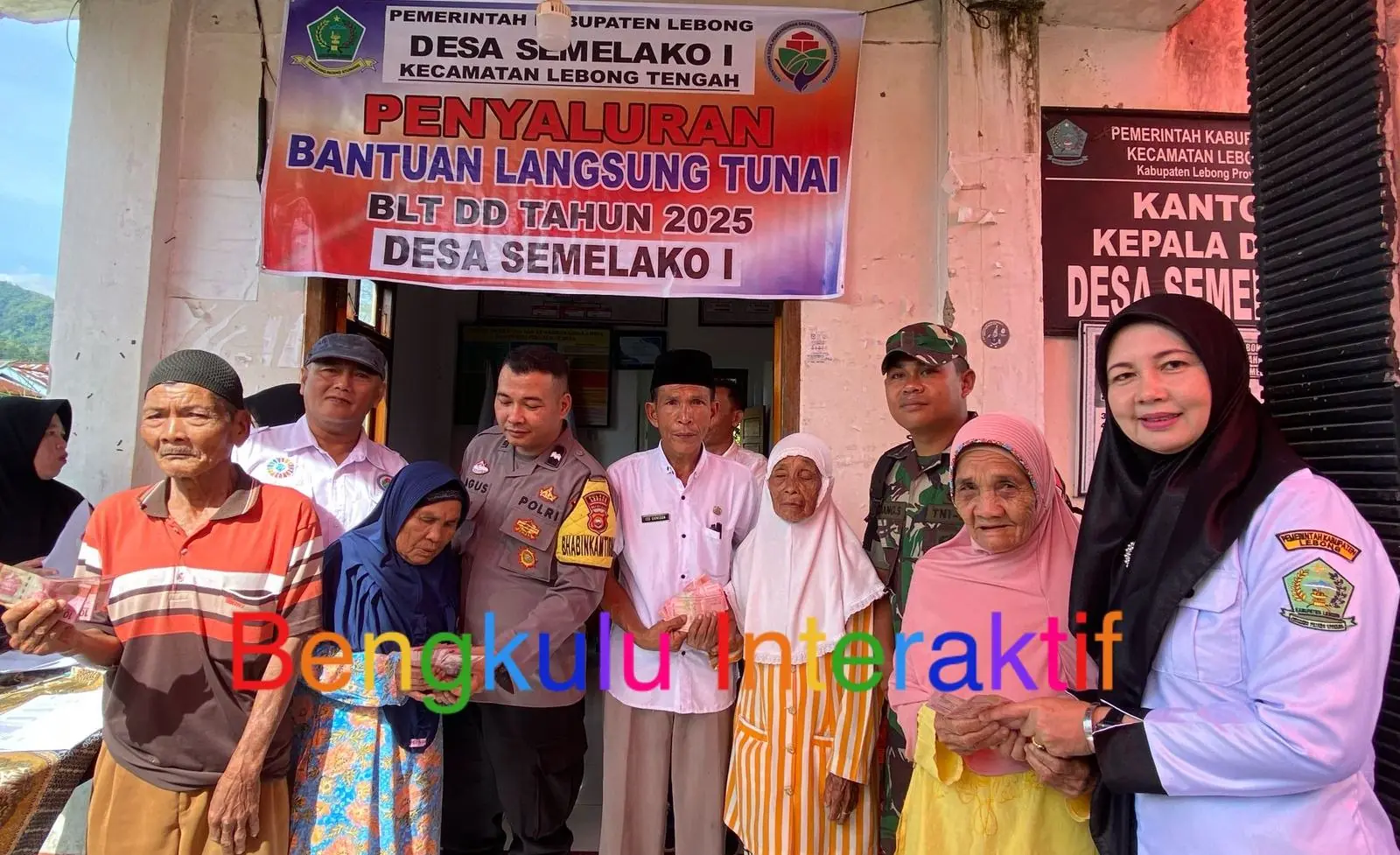 30 KPM di Desa Semelako I Terima BLT 3 Bulan