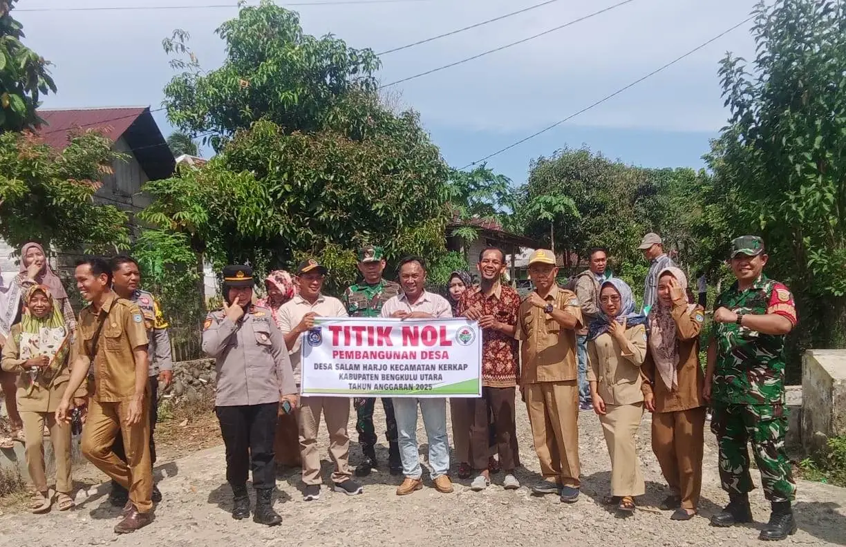 Desa Salam Harjo Gelar Musyawarah Bahas Rencana Pembangunan Jalan Lapen