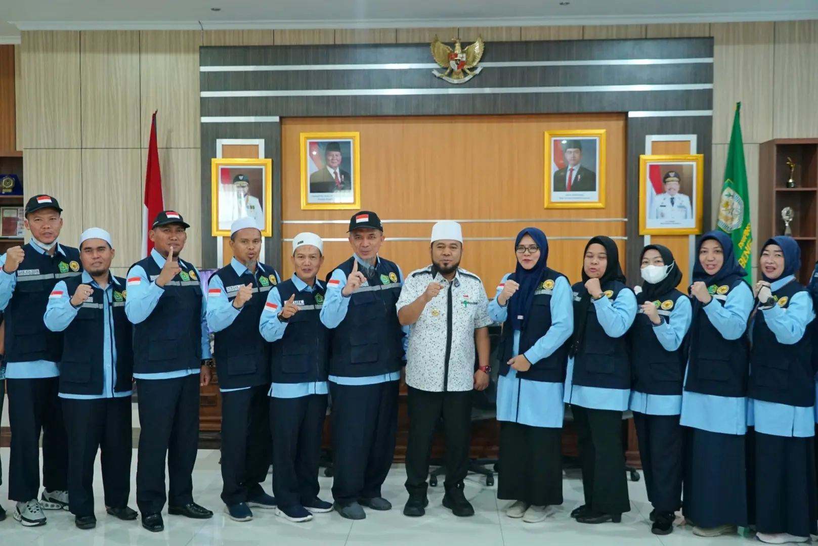 Gubernur Helmi Apresiasi Kinerja Tim Pendamping Haji Bengkulu 2025