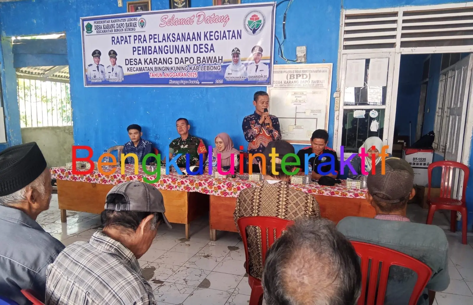 Pembangunan Infrastruktur di Desa Karang Dapo Bawah Akan Dimulai di Dusun 3