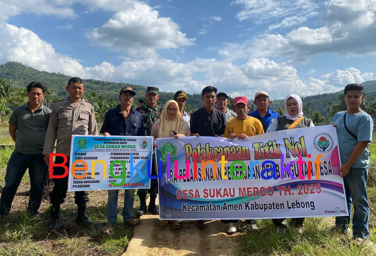 Pemdes Sukau Mergo Gelar Pra Pelaksanaan Pembangunan Desa Tahun Anggaran 2025