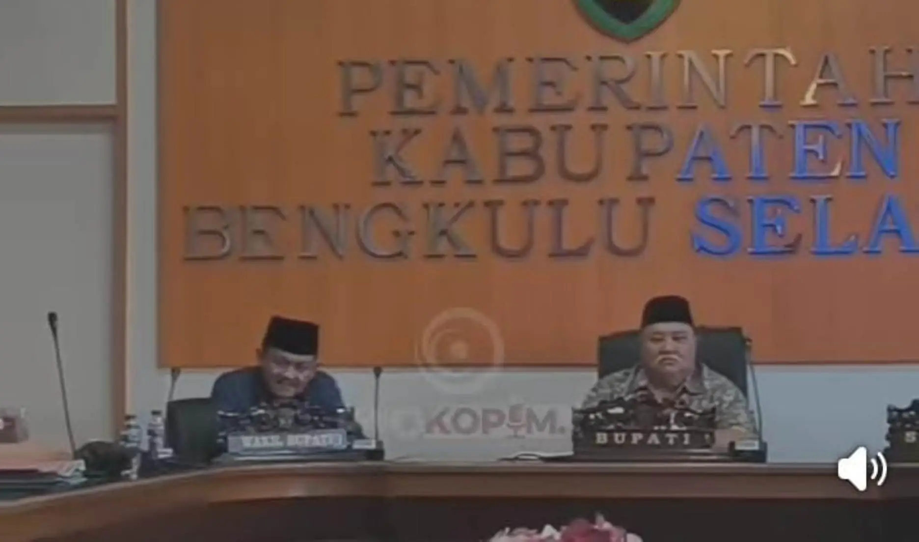 Rapat Perdana, Bupati Rifai Tajudin Tegaskan Komitmen 100 Hari Program Kerja