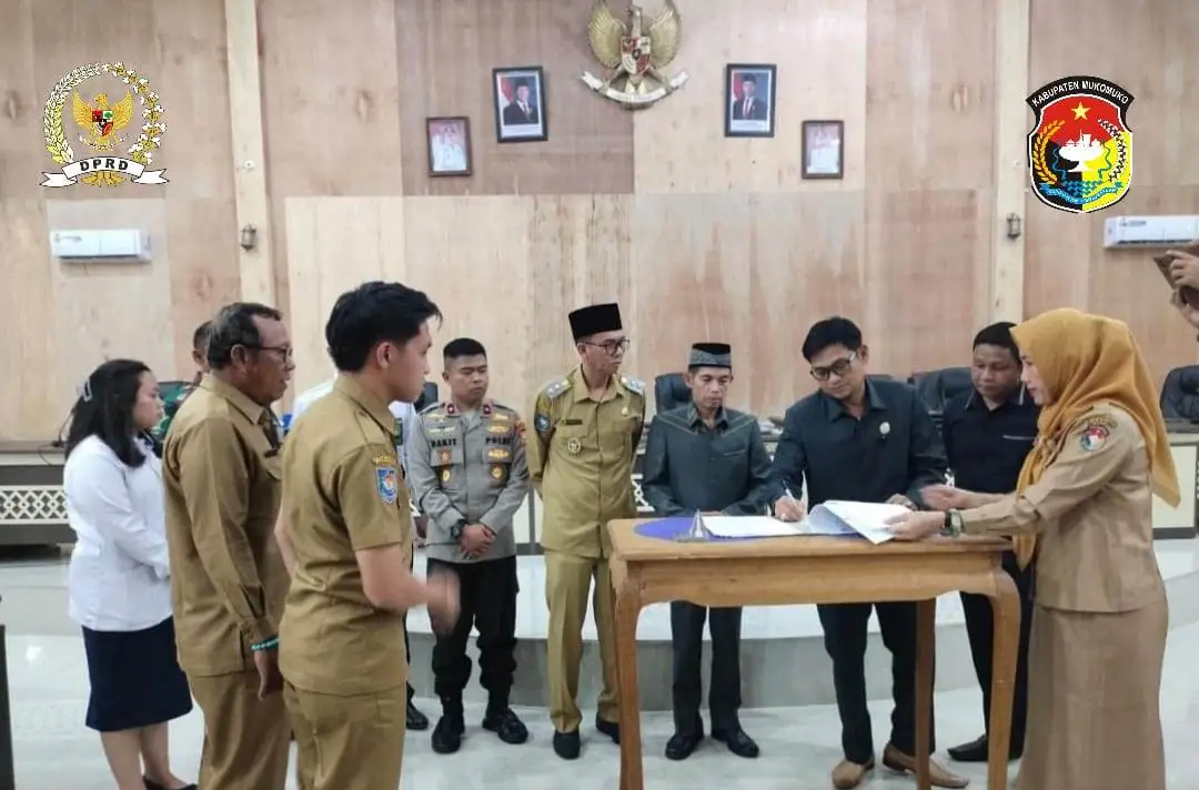 Rapat paripurna DPRD Mukomuko, Foto: Dok