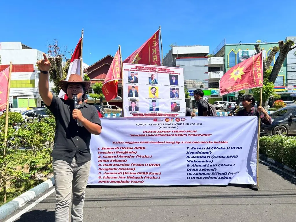 KOMUNIKASI Desak KPK Tersangkakan Pimpinan DPRD dalam Kasus Rohidin Mersyah