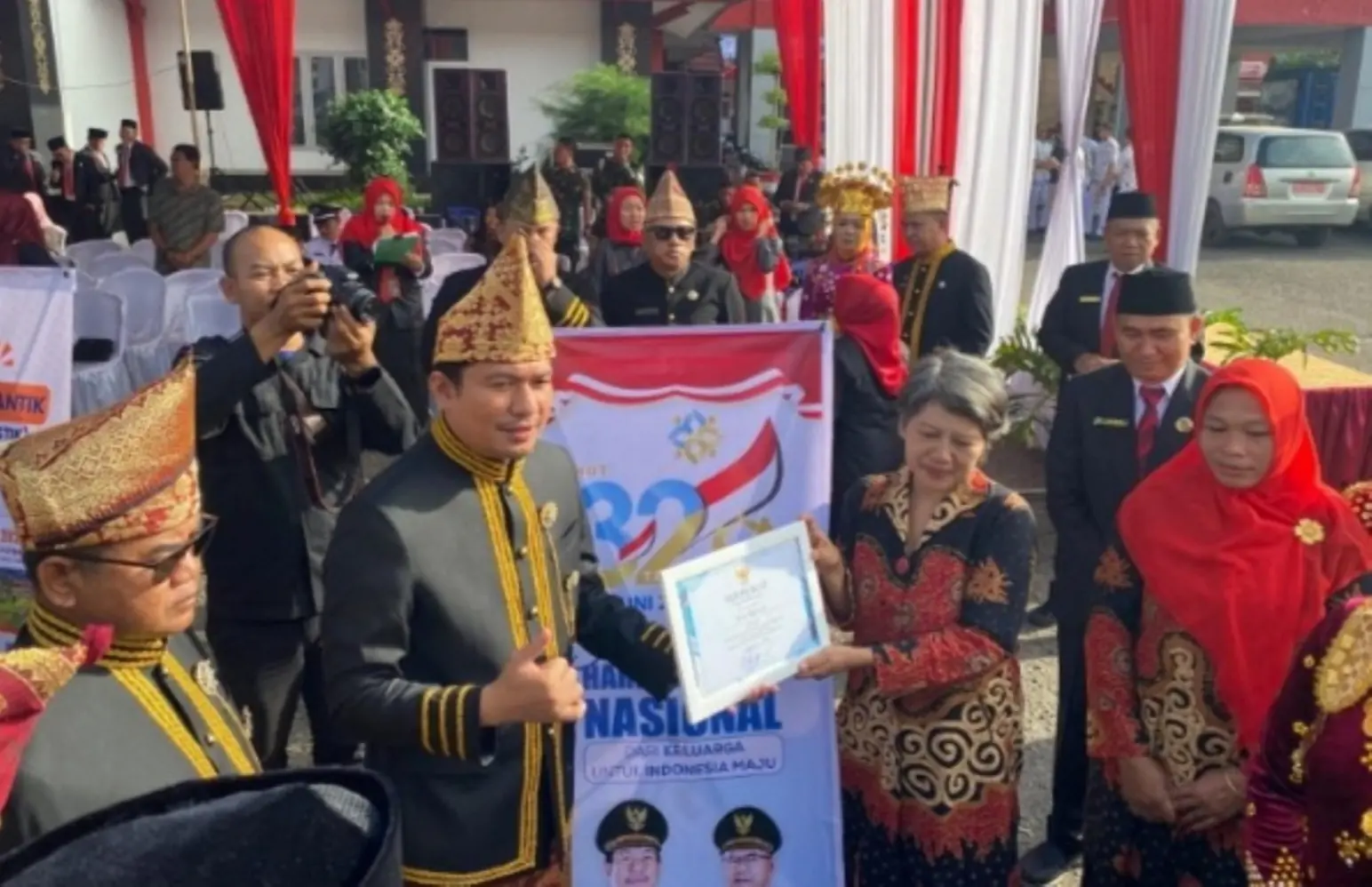 Pemkab BU Gelar Upacara HUT ke-66, Bupati Arie: Momen Bersejarah dalam Perjalanan Daerah