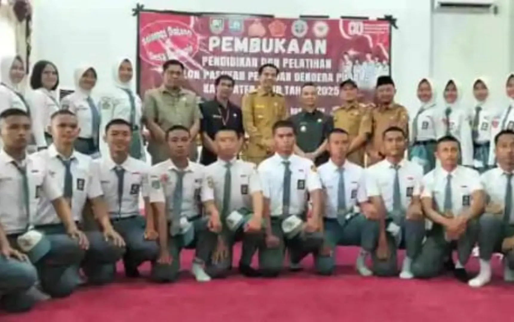 Bupati Gusril Resmi Buka Diklat Calon Paskibraka Kaur