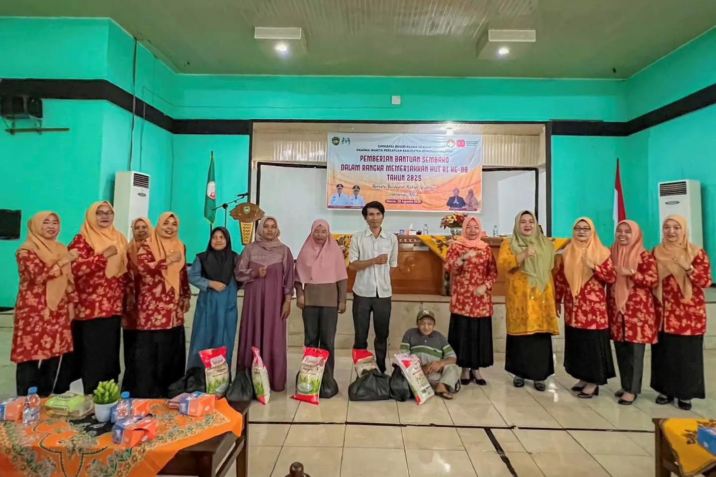 Pertemuan Rutin antara Dharma Wanita Persatuan (DWP) Kabupaten Bengkulu Selatan dengan DPPKBP3A Bengkulu Selatan, Foto: Dok