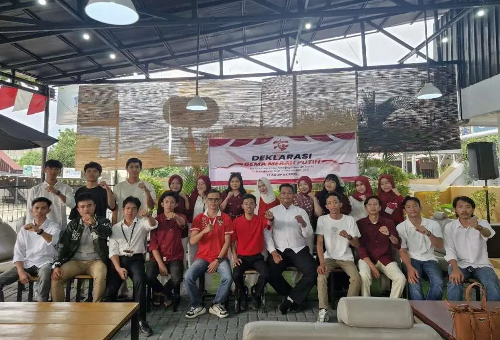 HUT RI ke-80, Pemuda Bengkulu Deklarasikan “Gema Merah Putih”