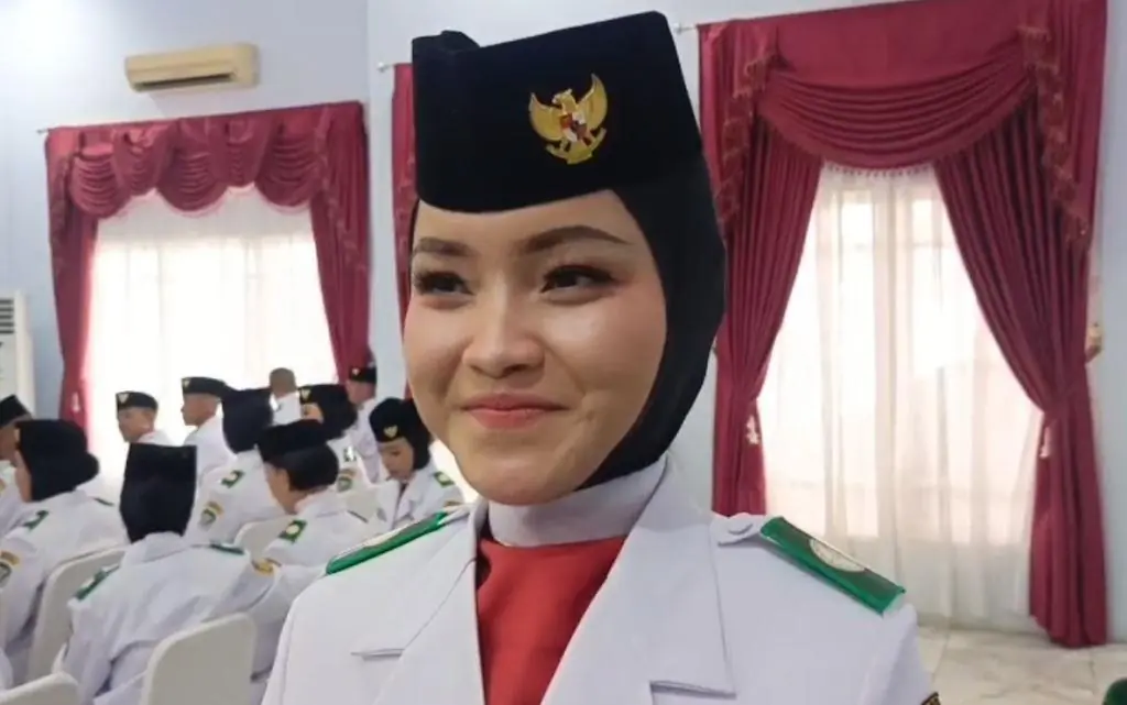 Sosok Fedrina, Pembawa Baki HUT RI ke-80 Kabupaten Seluma Bercita-cita Jadi Polwan