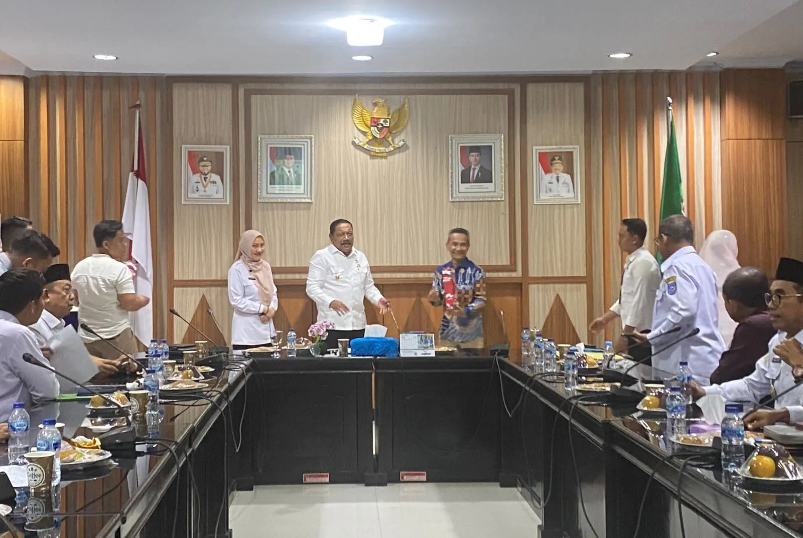 Wabup Kaur Hadiri Rapat Koordinasi TPPS dan TKPK