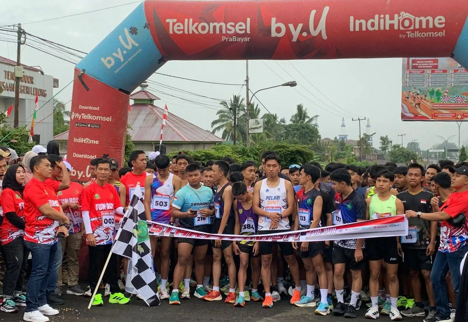 Bupati Lebong Resmi Buka Adhyaksa Fun Run, Sambut HUT Kejaksaan ke-80