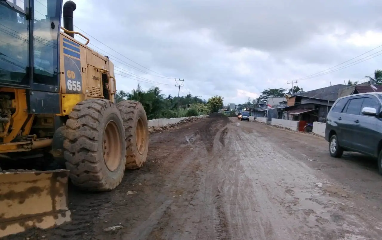 Progres Pembangunan Pengendalian Banjir di Kota Bengkulu Capai 50 Persen