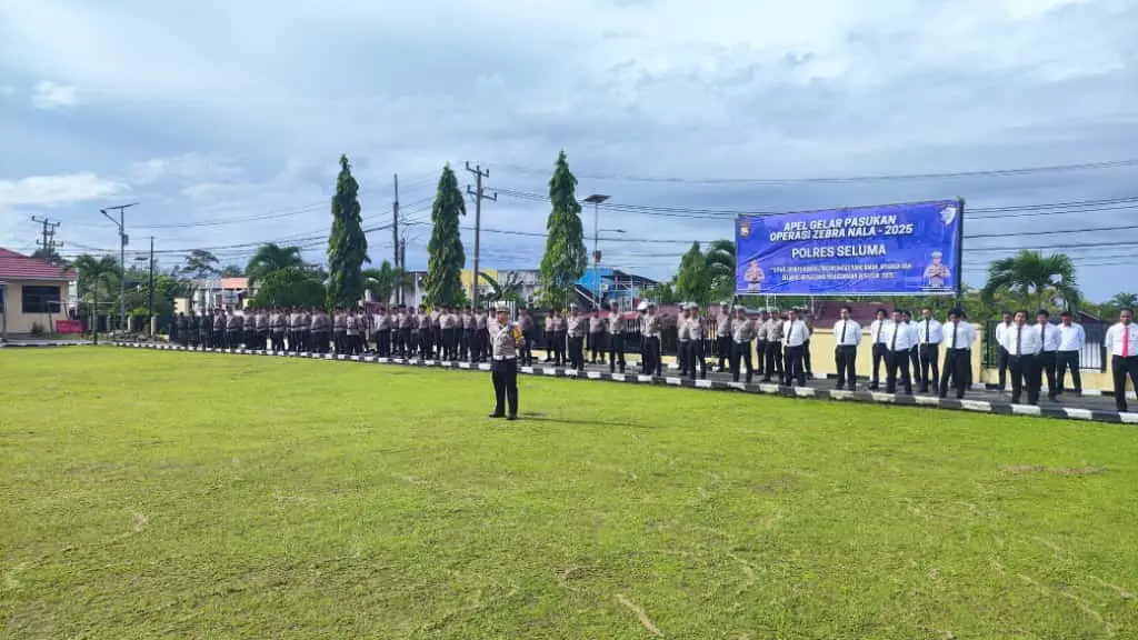 Operasi Zebra 2025 Resmi Digelar di Seluma, Ini Target Penindakan