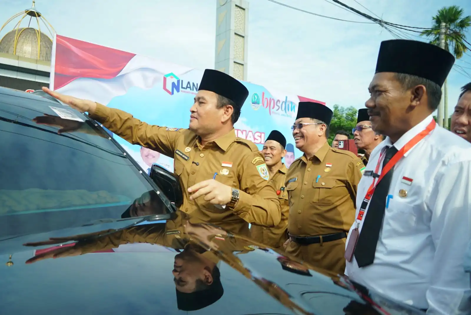 Pemprov Bengkulu Launching Diseminasi QR Code Kendaraan Dinas