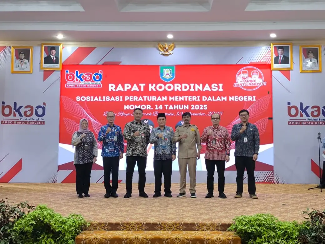 Pemprov Bengkulu Tetap Fokus Program Jalan Mulus Meski TKD 2026 Diproyeksikan Turun