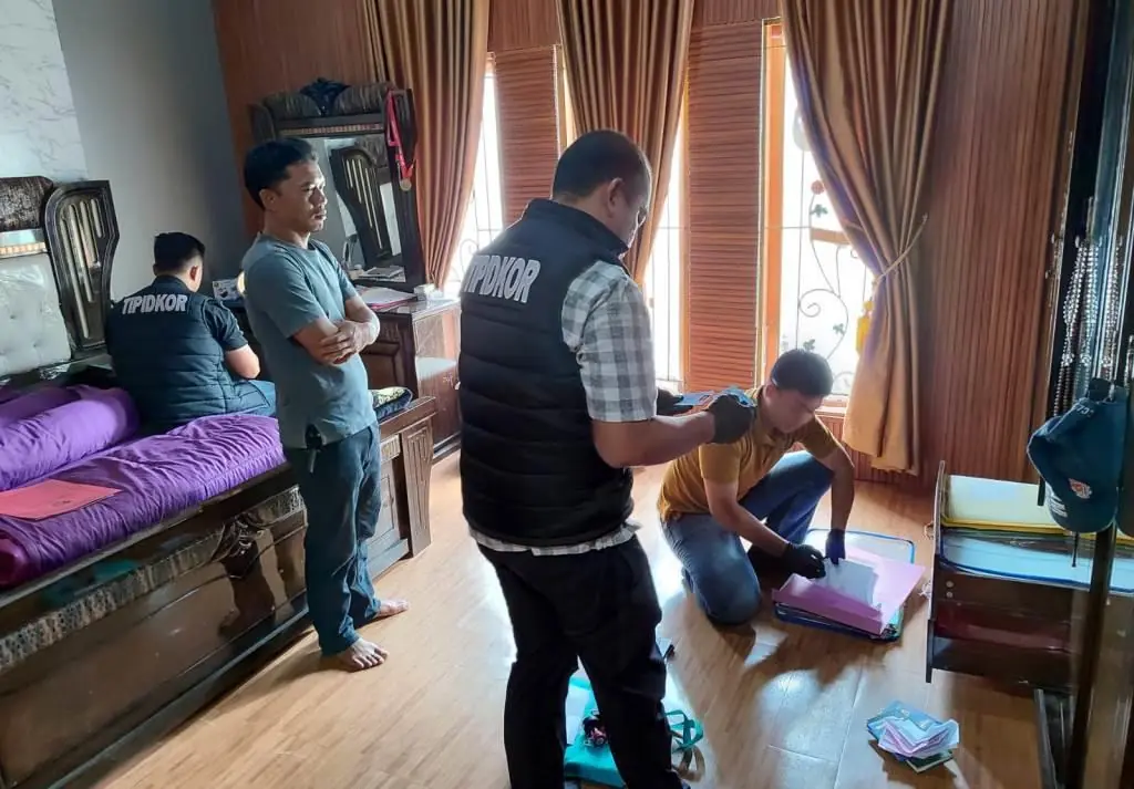 Polda Geledah Rumah Sekretaris DPRD Provinsi Bengkulu