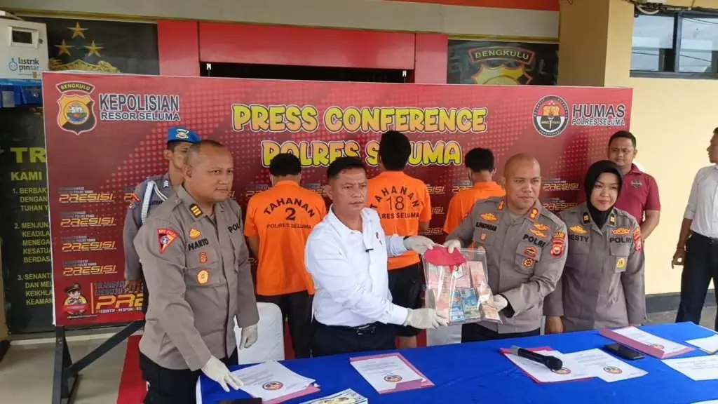 Polisi Tahan Kades Dusun Tengah Seluma, Korupsi Dana Desa Rp 577 Juta